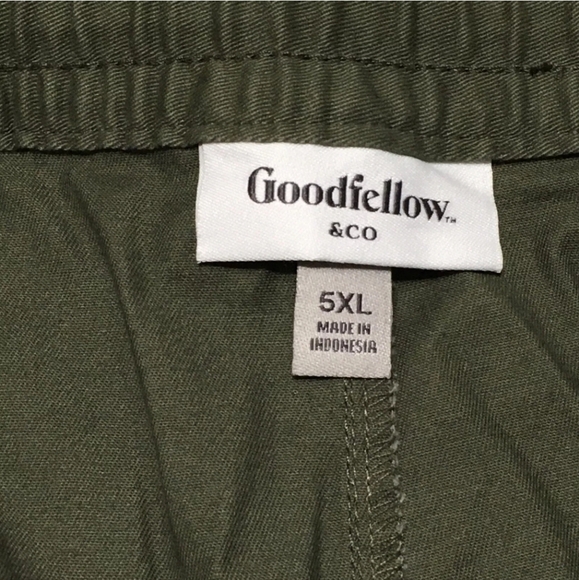 NEW! Houston White Adult Twill Jogger Pants - Green & Goodfellow Pants - Picture 10 of 10